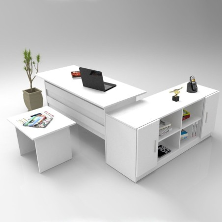 Conjunto de muebles de oficina VO10 W blanco - 956LCS2109