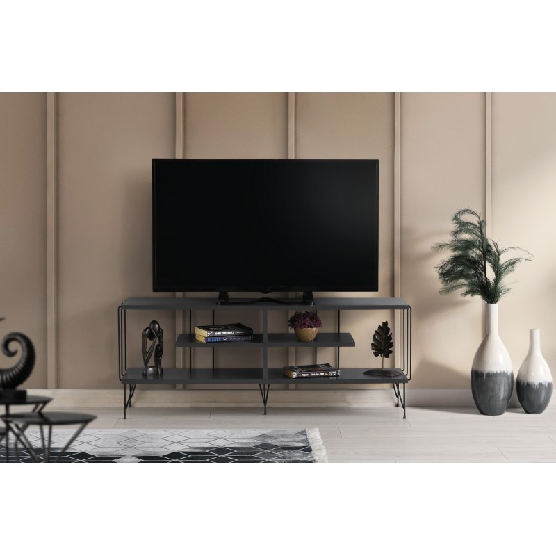 Mueble TV Eze antracita - 854KLN3043