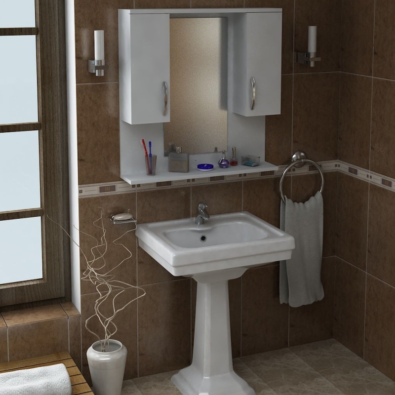 Mueble de baño Tiger blanco - 756FRN3903