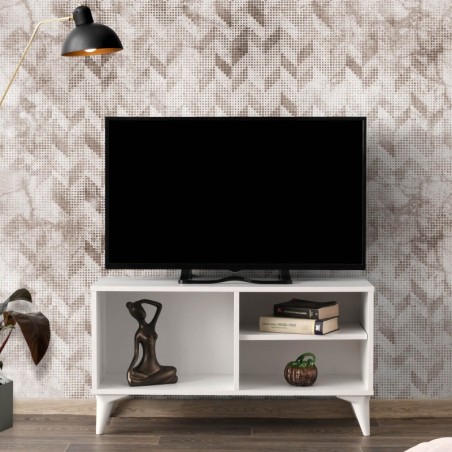 Mueble TV Zisino blanco