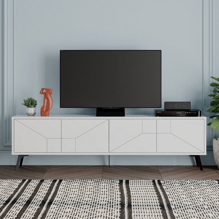 Mueble TV Dune blanco