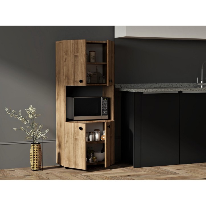 Mueble de cocina Efe nogal