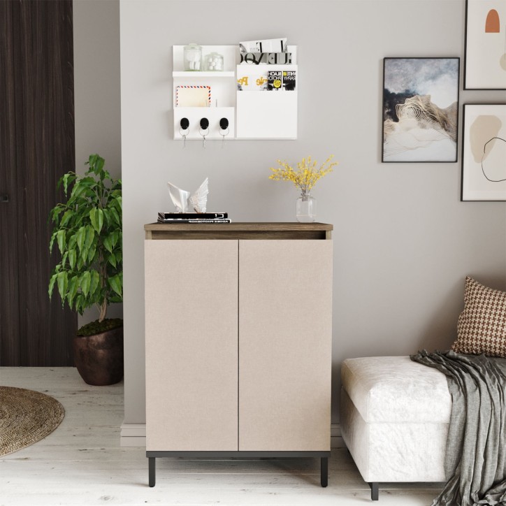 Mueble auxiliar VE1-CV antracita marrón