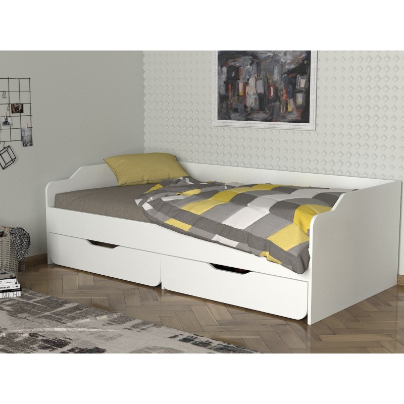 Cama individual Young blanco - 804TRH4003