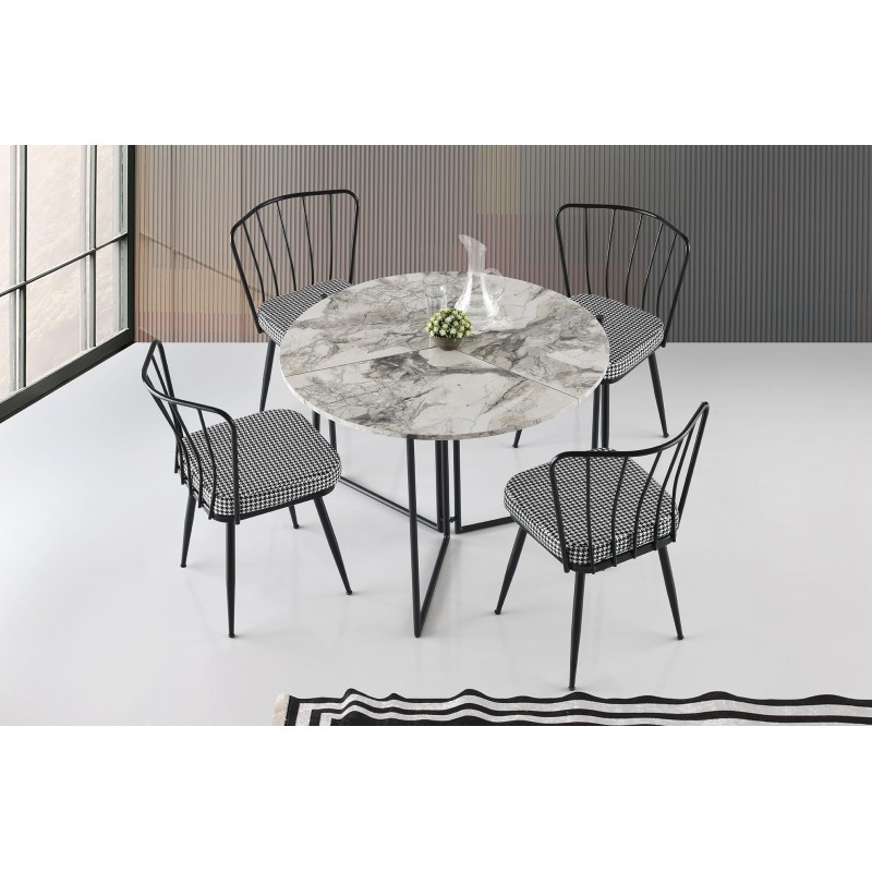 Mesa comedor Yaprak-1203 pino atlántico - 974NMB1518