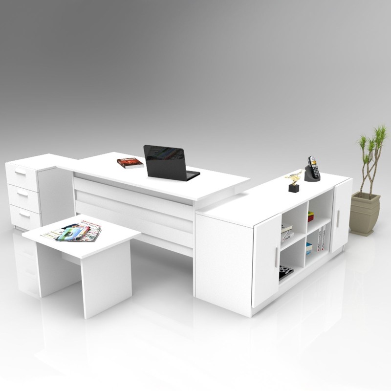 Conjunto de muebles de oficina VO13-W blanco - 956LCS2118