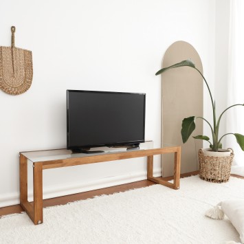 Mueble TV Via madera natural - 552NOS2227