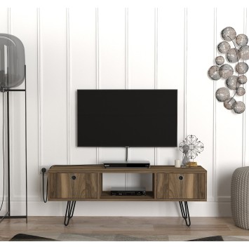 Mueble TV Moda nogal - 756FRN3059