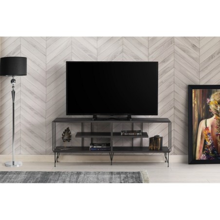 Mueble TV Eze marron oscuro