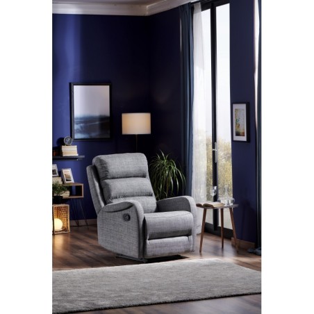 Sillón reclinable Comfort gris - 480NRN2501