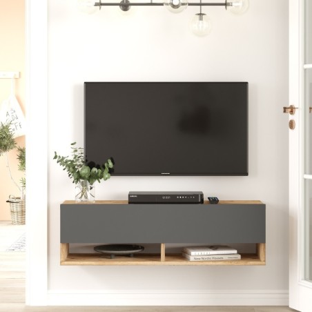 Mueble TV FR13-AA pino atlántico antracita