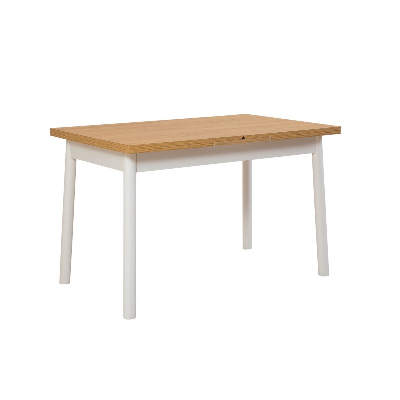 Mesa de comedor extensible Oliver Open blanco - 869VEL8106