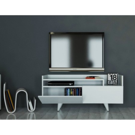 Mueble TV Troya blanco - 745DCD3043