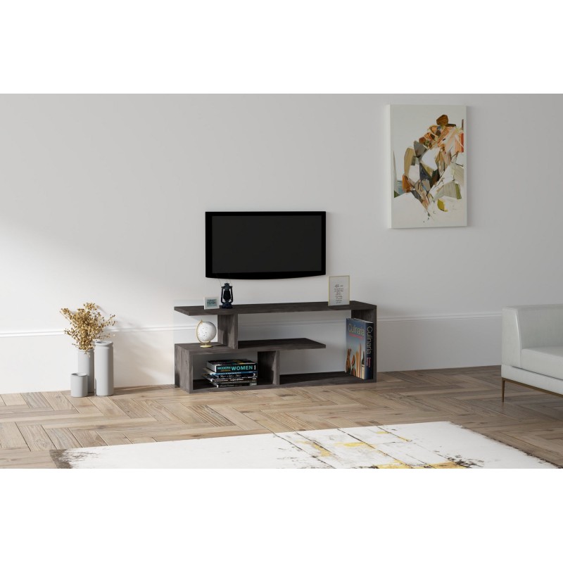 Mueble TV Cafu negro - 835PUQ3075