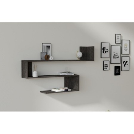 Estante de pared Penne antracita - 495SSE1146