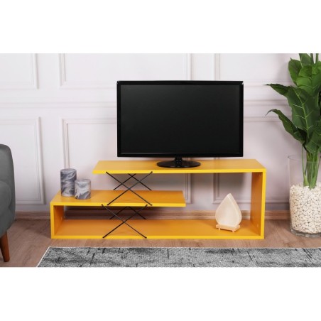 Mueble TV Zigzag amarillo - 854KLN3063