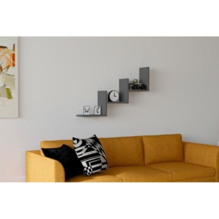 Estante de pared Mist antracita - 835PUQ1651