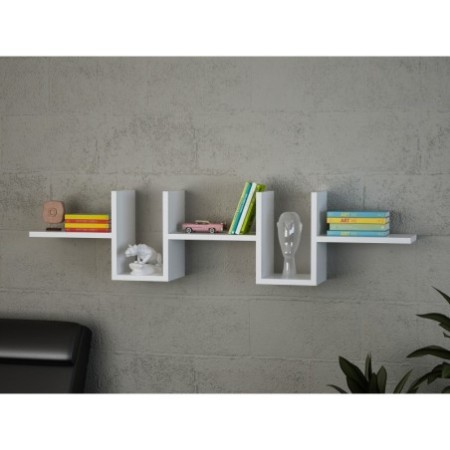 Estante de pared Alonza blanco - 745DCD1602