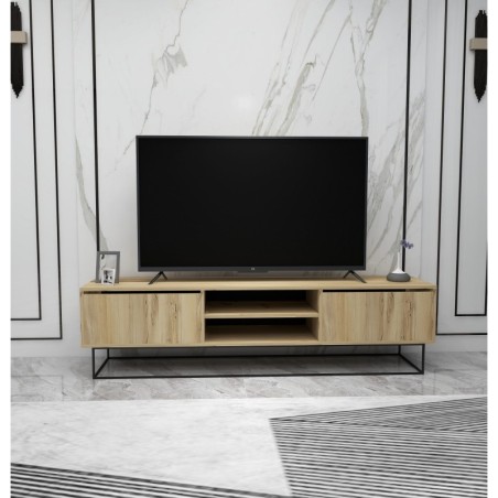 Mueble TV Escape 180 negro fieltro