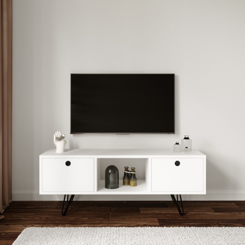 Mueble TV Yaren-L3024 blanco - 285LCV1184