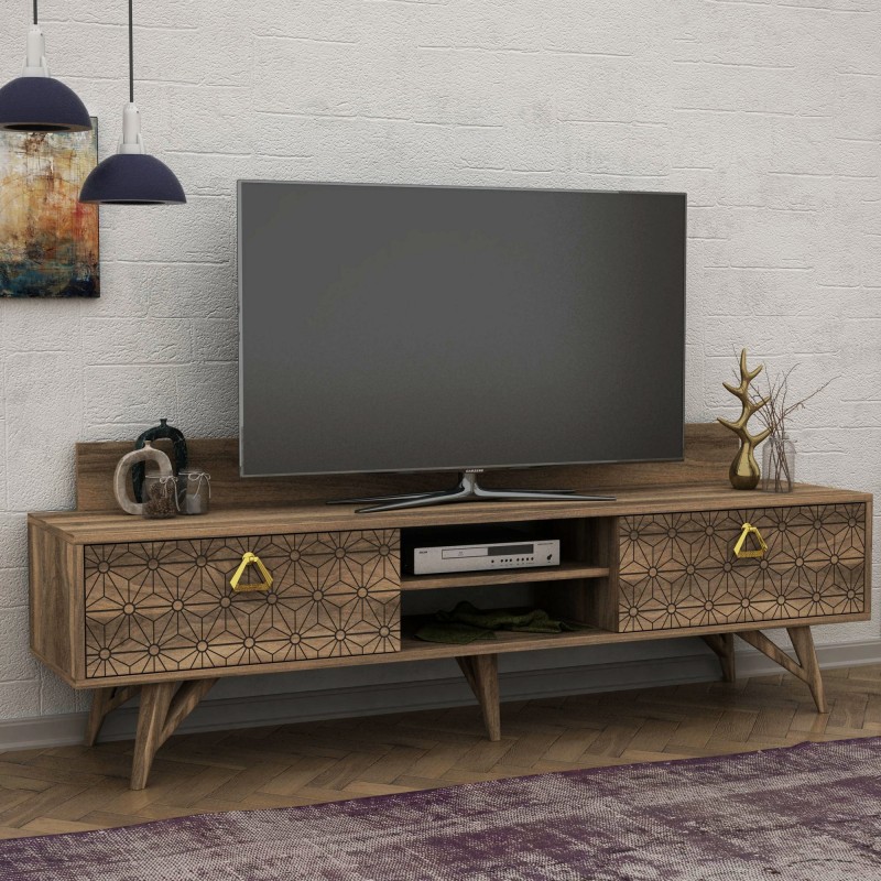 Mueble TV Yakamoz nogal - 804TRH3013