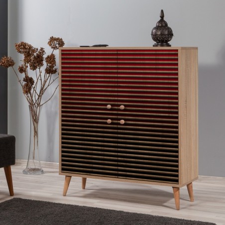 Mueble auxiliar Multilux-221 sonoma roble