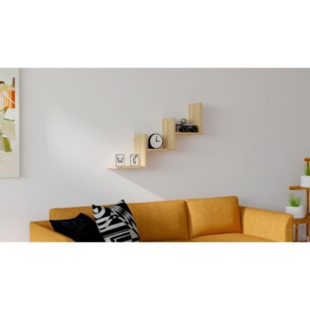 Estante de pared Mist pino atlántico - 835PUQ1652