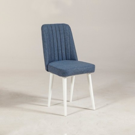 Silla Vina Sandalye azul oscuro blanco - 869VEL5156