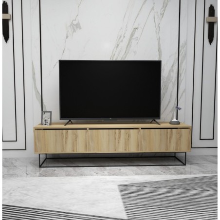 Mueble TV Kordon 180 negro fieltro