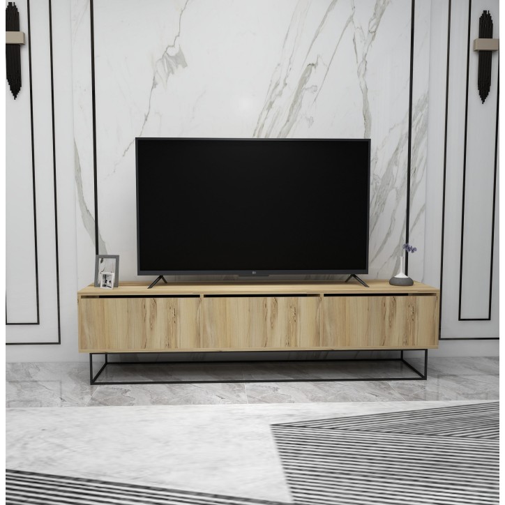 Mueble TV Kordon 180 negro fieltro