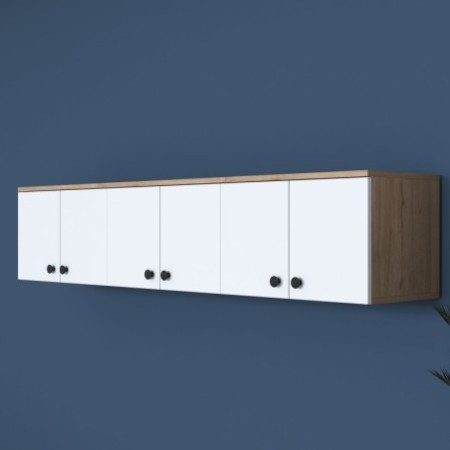 Mueble auxiliar EA103-2387 blanco nogal - 893RAN4942