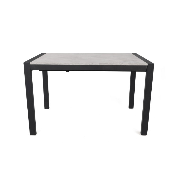 Mesa de comedor extensible Silva-1013 visón negro