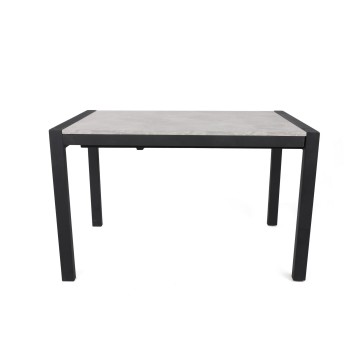 Mesa de comedor extensible Silva-1013 visón negro - 974NMB1738