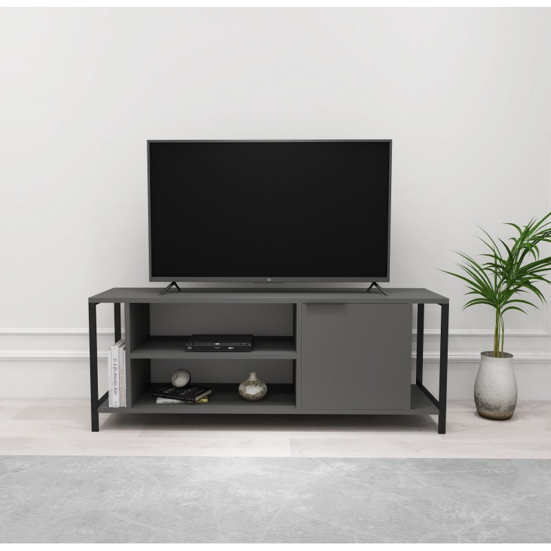 Mueble TV Bond antracita negro - 854KLN3066