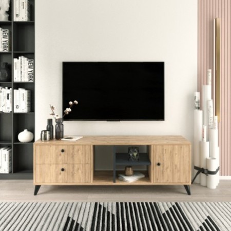 Mueble TV Onay-L3022 roble - 285LCV1186