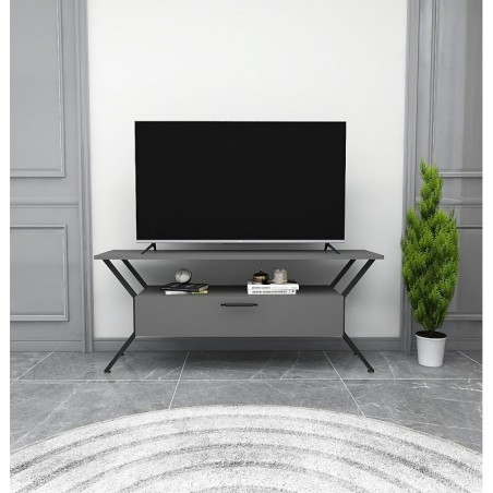 Mueble TV Tarz antracita negro