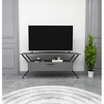 Mueble TV Tarz antracita negro - 854KLN3078