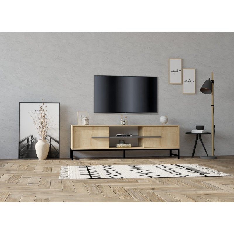 Mueble TV Mono roble zafiro - 835PUQ4496