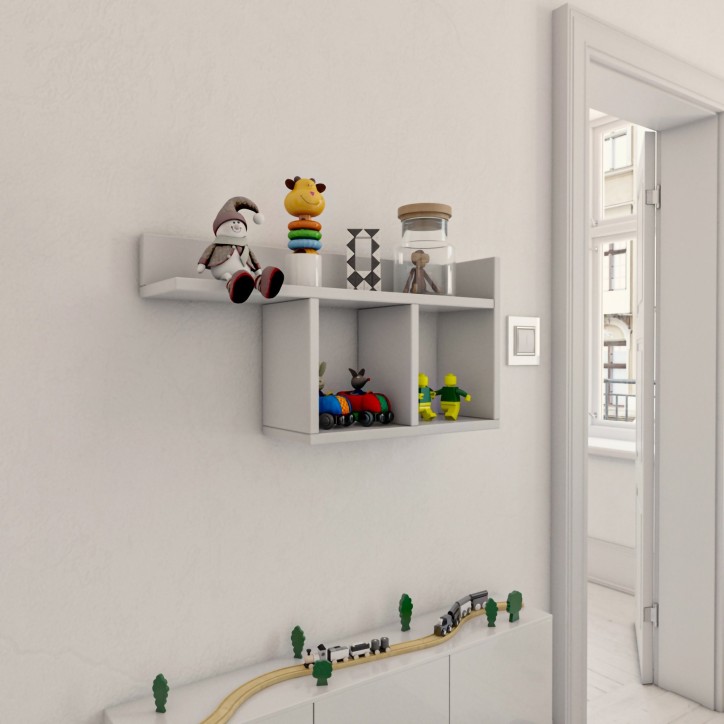 Estante de pared Room blanco