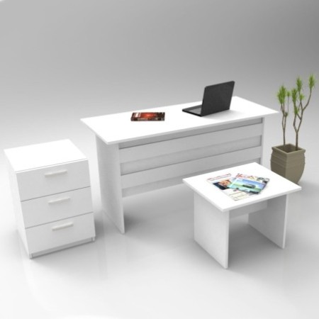 Conjunto de muebles de oficina VO9-W blanco - 956LCS2106