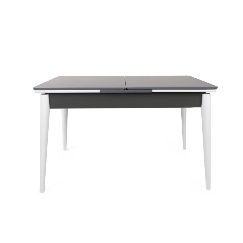 Mesa de comedor extensible Sigma-992 antracita blanco - 974NMB1733