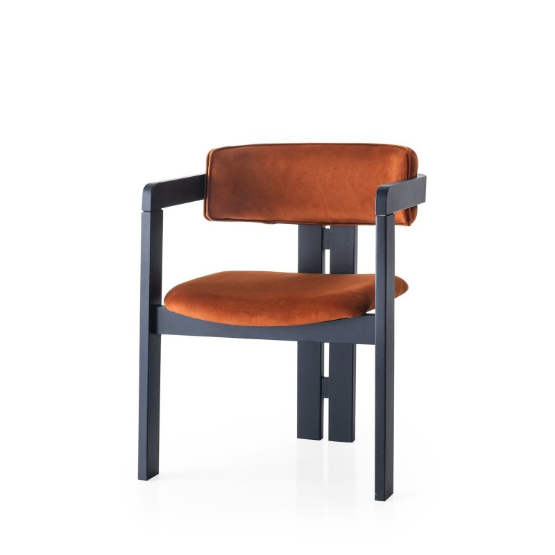 Silla CO-001 negro naranja - 974NMB1710