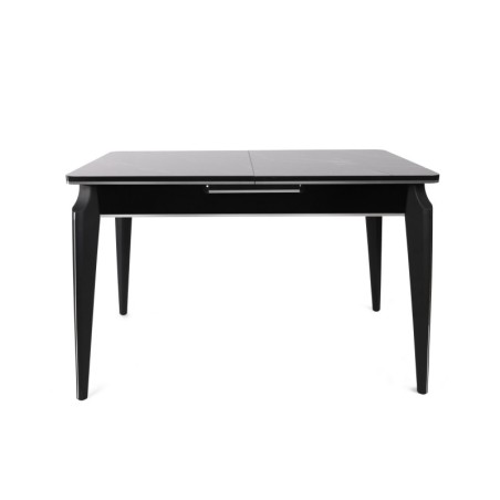 Mesa de comedor extensible Star 983 plateado negro