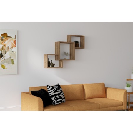 Estante de pared Silver nogal