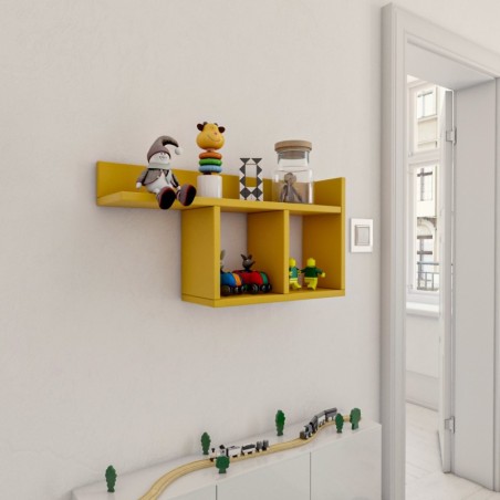 Estante de pared Room amarillo - 854KLN1720