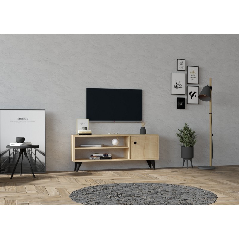 Mueble TV con estante Jena roble - 495SSE1618