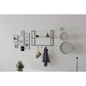 Estante de pared Able blanco - 495SSE1162