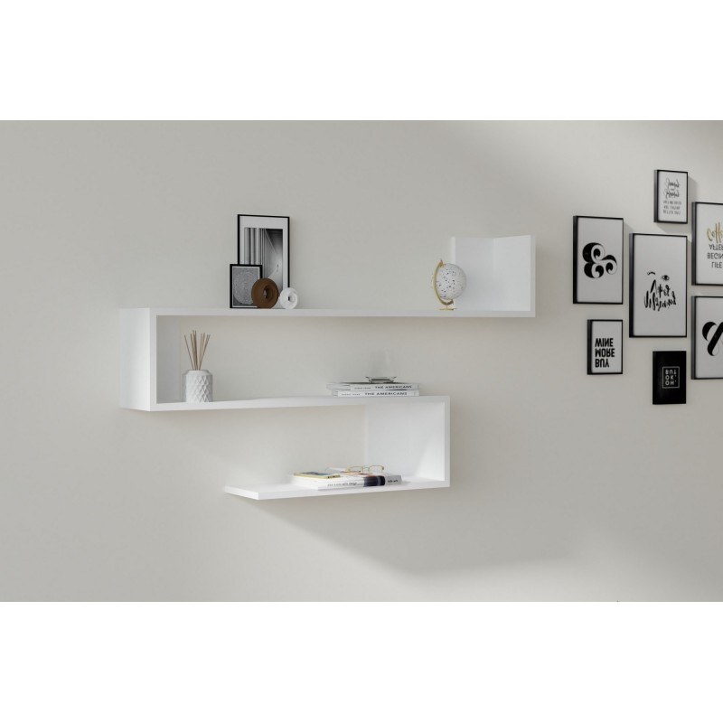 Estante de pared Penne blanco - 495SSE1191