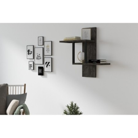 Estante de pared Herra antracita - 495SSE1145