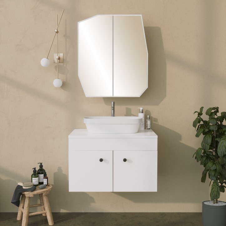 Mueble de baño Quartz Cabinet blanco